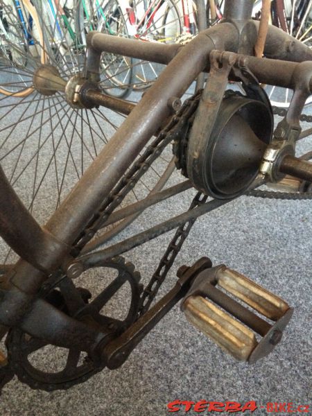Tandem tricykl