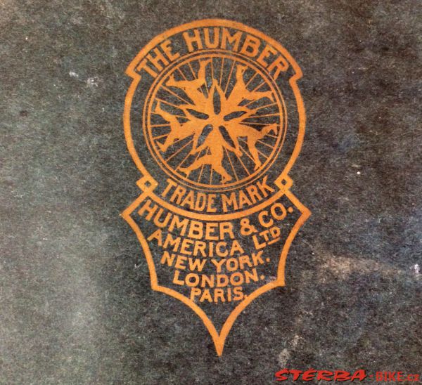 HUMBER & Co.Ltd.,(odpružená přední vidlice), Anglie - 1890