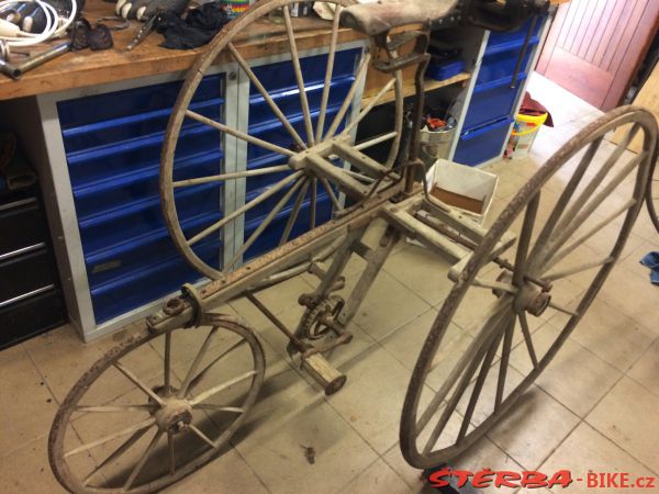 Wooden tricycle c.1870