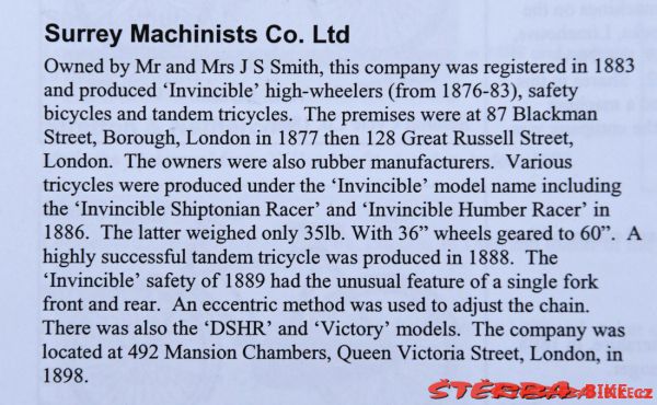 Surrey Machinists. Co.