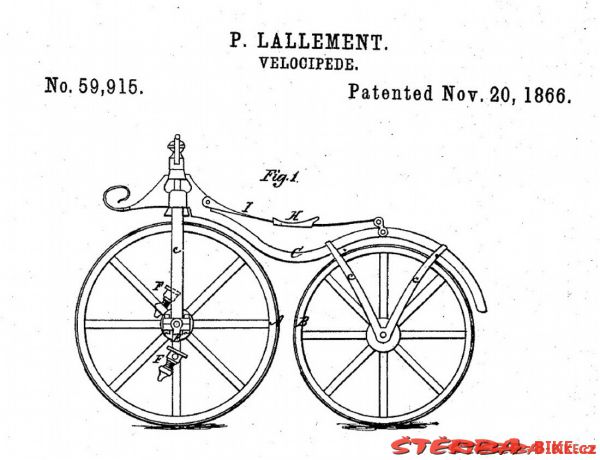 Lallement patent 1866