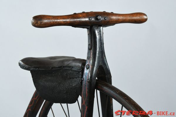 Child´s wooden High Wheel bicycle, USA – c.1885