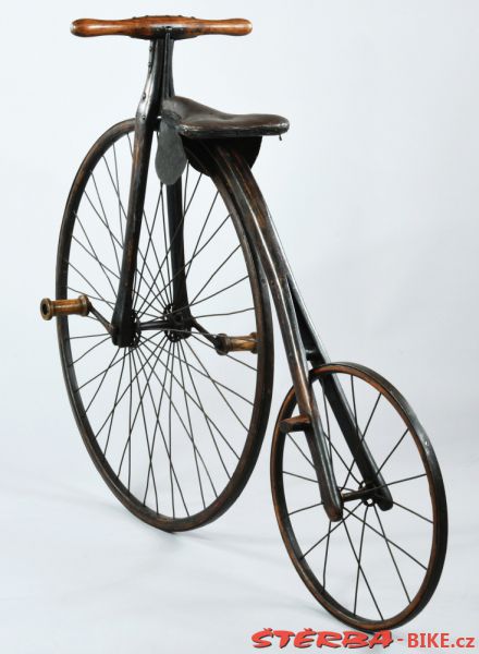 Child´s wooden High Wheel bicycle, USA – c.1885