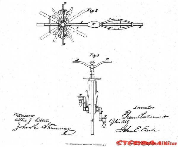 Lallement patent 1866