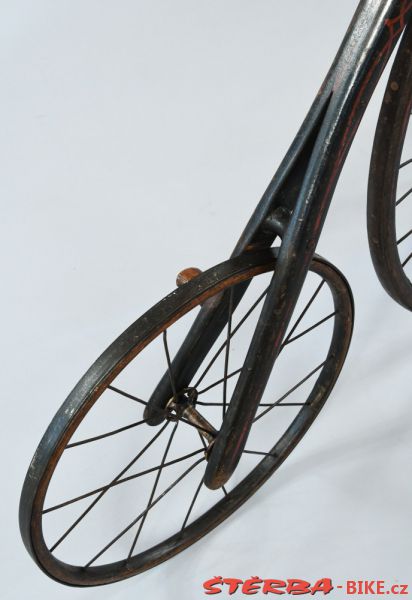 Child´s wooden High Wheel bicycle, USA – c.1885