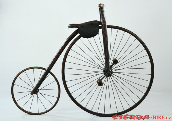 Child´s wooden High Wheel bicycle, USA – c.1885