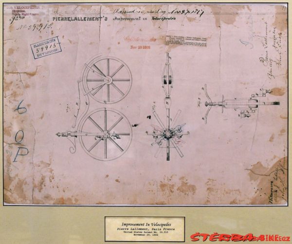 Lallement patent 1866