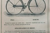 Warwick Perfection Safety, Springfield, MA, USA - 1889