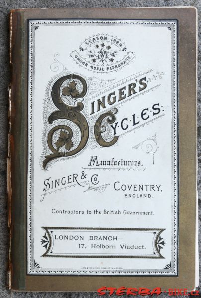 Singer & Co., "Challenge - Miniature", Anglie 1887