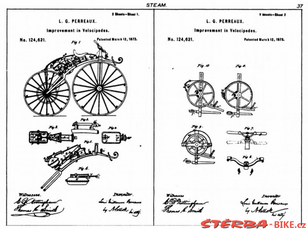 241/B - Perreaux steam velocipede