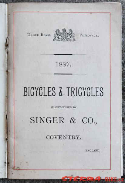 Singer & Co., "Challenge - Miniature", England 1887