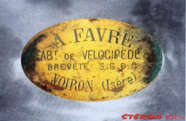 A. Favre velocipede III.