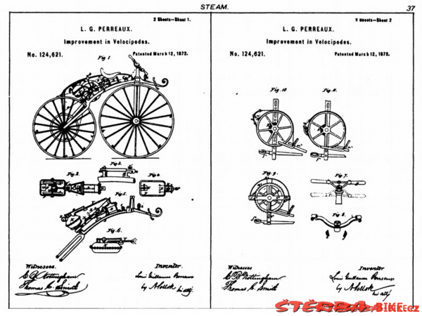 Perreaux Steam velocipede