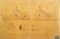 Wire wheels patent 1870