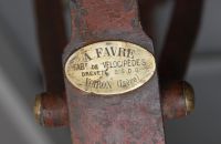 A. Favre velocipede IV.