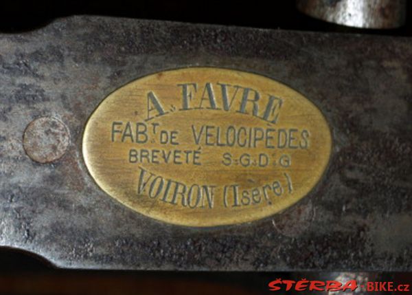 A. Favre velocipede V.