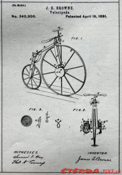 Browne J.E. patent