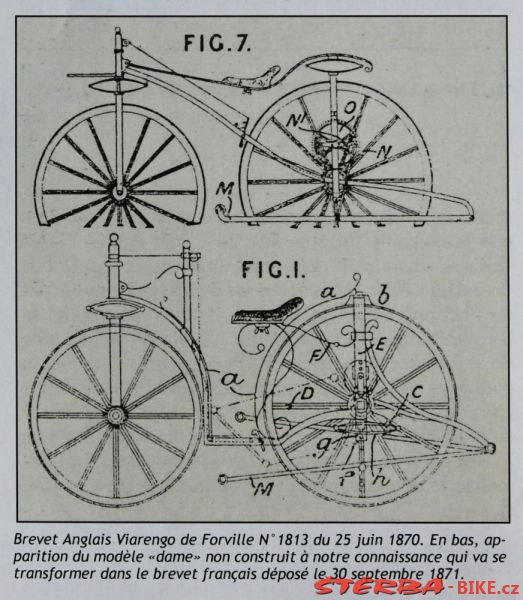 Viarego de Forville patents