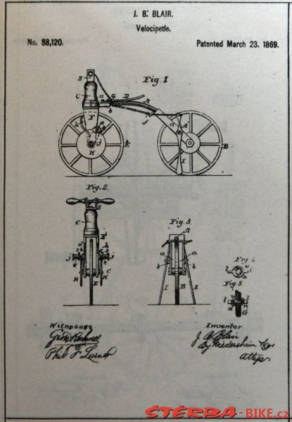 Blair J.B. patent