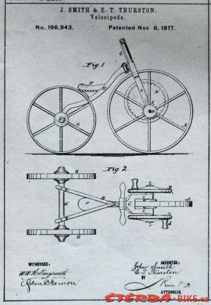 Smith J. & Thurston E.T. patent