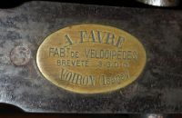 A. Favre velocipede V.