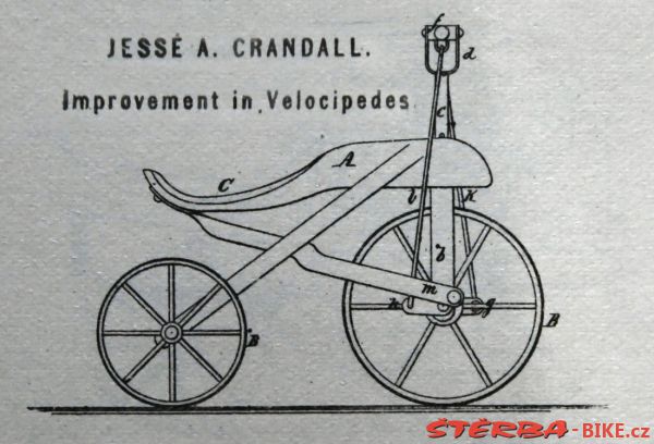 Jessé A. Crandall patent