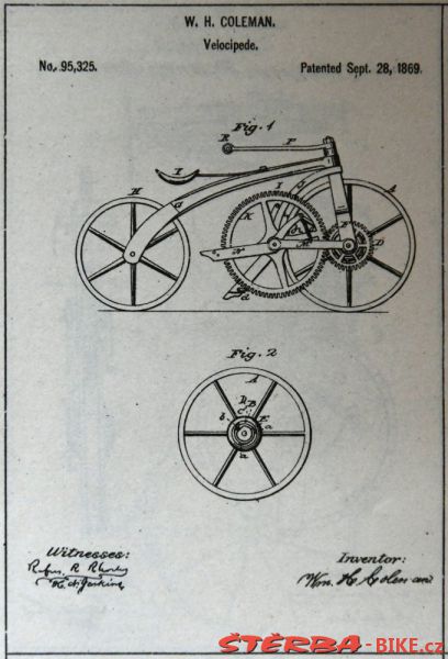 Coleman W.H. patent