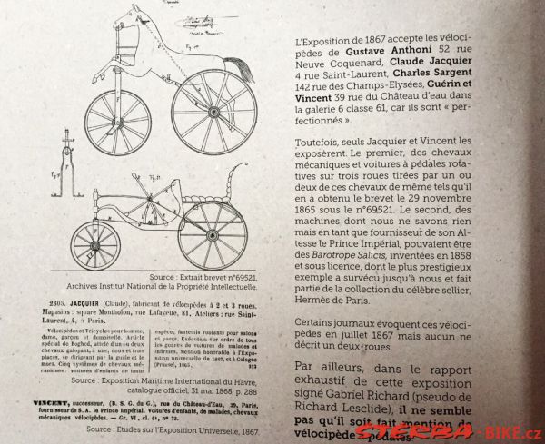 Aux sources de la bicyclette