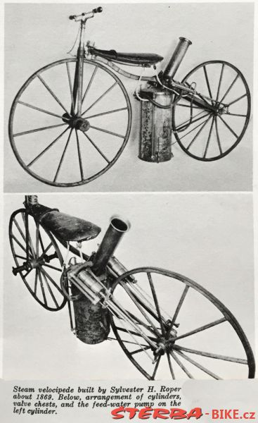 Roper steam velocipede