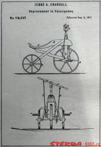 Jessé A. Crandall patent