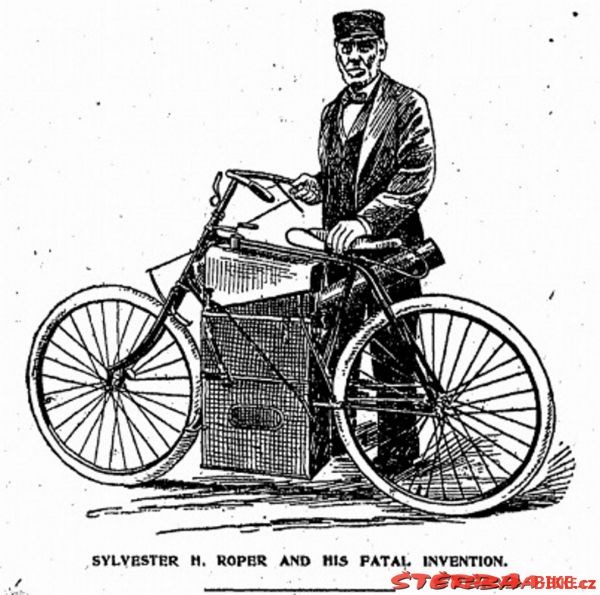 Roper steam velocipede replica