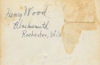 Wood Henri blackmith