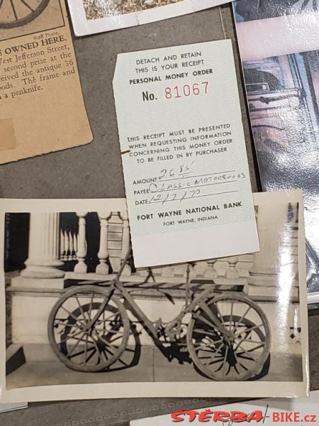 1904 St. Louis World's Fair Wooden Bicycle