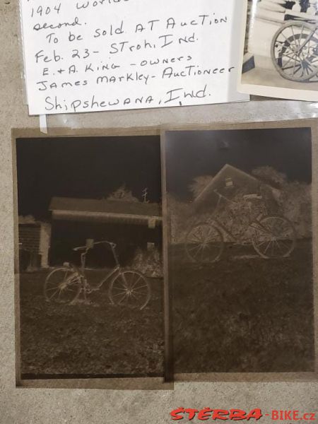 1904 St. Louis World's Fair Wooden Bicycle