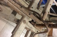 Wooden tricycle barn faind