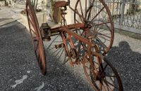 Wooden tricycle for display