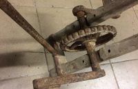 Wooden tricycle barn faind