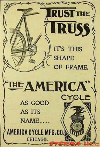 America Cycle Mfg. Co., Chicago, USA - 1897