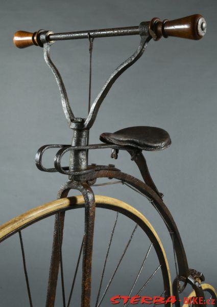 Early high wheel, black smith production, probably France - around 1873