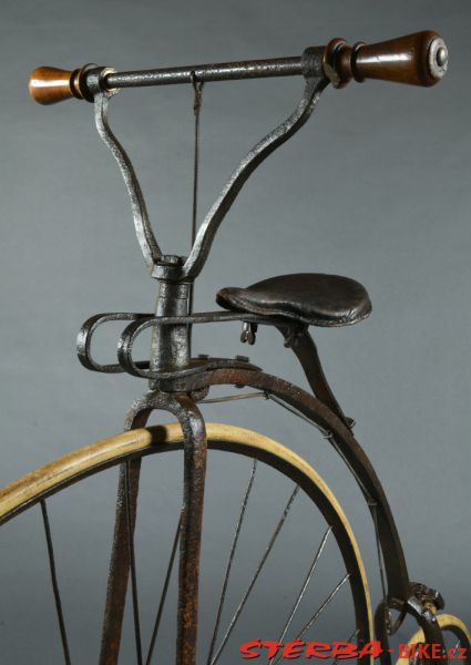 Early high wheel, black smith production, probably France - around 1873