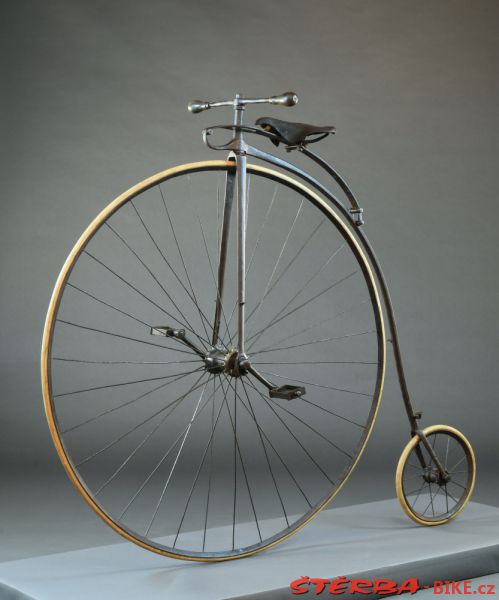 Vysoké kolo, výrobce neznámý, Francie - okolo 1876