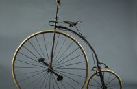 Early high wheel, black smith production, probably France - around 1873