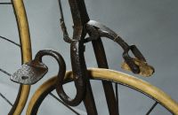 Early high wheel, black smith production, probably France - around 1873