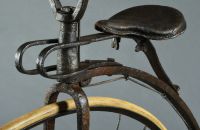 Early high wheel, black smith production, probably France - around 1873
