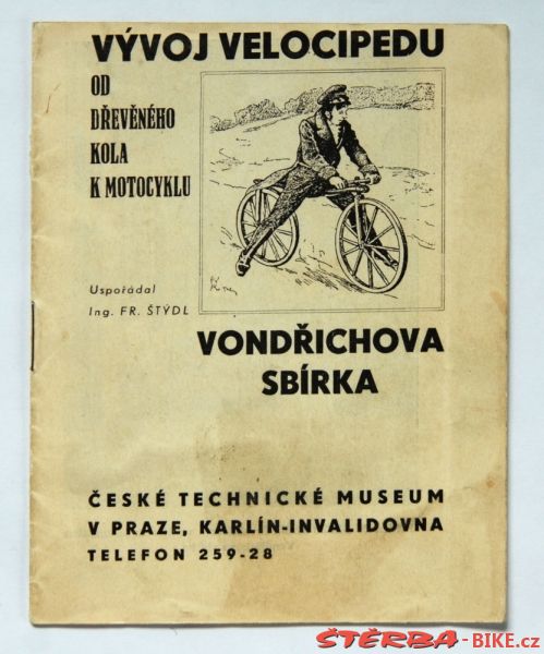 Vondřichs' collection – first catalogue