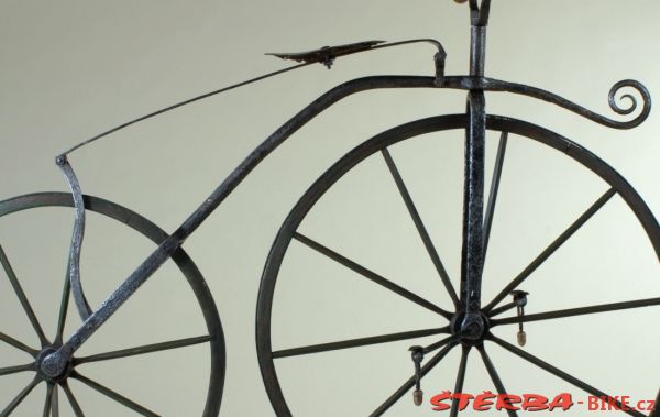 Boneshaker, black smith production, Manufacturer unknown - around 1869