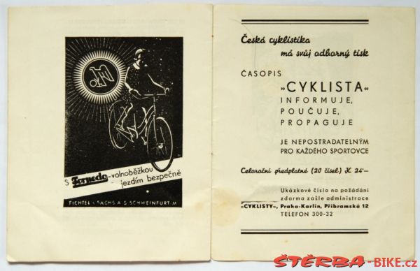 Vondřichs' collection – first catalogue