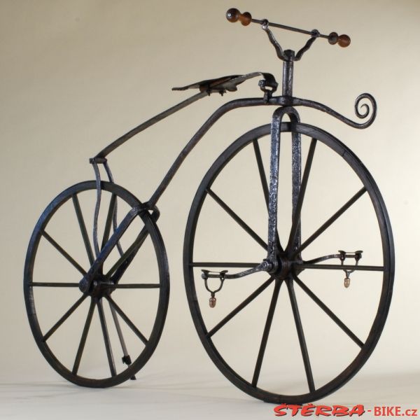 Boneshaker, black smith production, Manufacturer unknown - around 1869