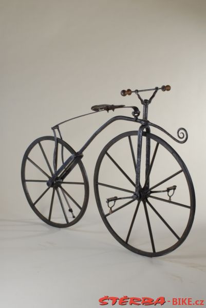 Boneshaker, black smith production, Manufacturer unknown - around 1869