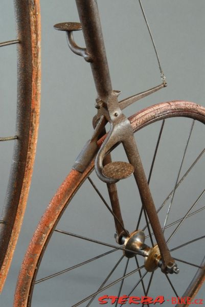 High wheel with suspension, France - around 1876